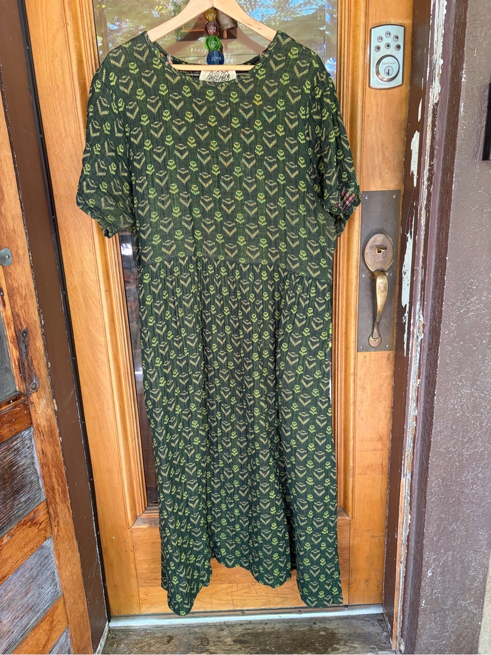 Ace & Jig Woven Green Dress